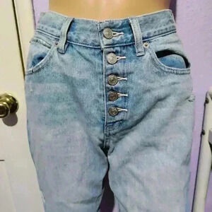Free people jeans distressed